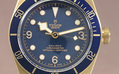 Tudor Heritage Black Bay Bronze Blue 79250B
