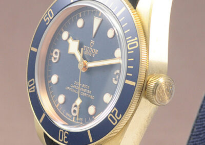 Tudor Heritage Black Bay Bronze Blue 79250B