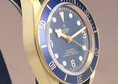 Tudor Heritage Black Bay Bronze Blue 79250B