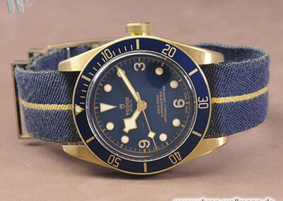 Tudor Heritage Black Bay Bronze Blue 79250B